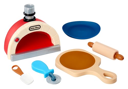 Jeux Little Tikes Creative Chefs Pizza Kit - Sable Spécial Make-It Mix, 22 Accessoires, Pour Enfants de 3 Ans et Plus - 