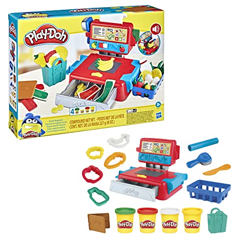 Play-Doh Jouet Caisse Enregistreuse 4 Pots De Pâte à Modeler 3-Années+
Play-Doh Jouet Caisse Enregistreuse 4 Pots Pâte 