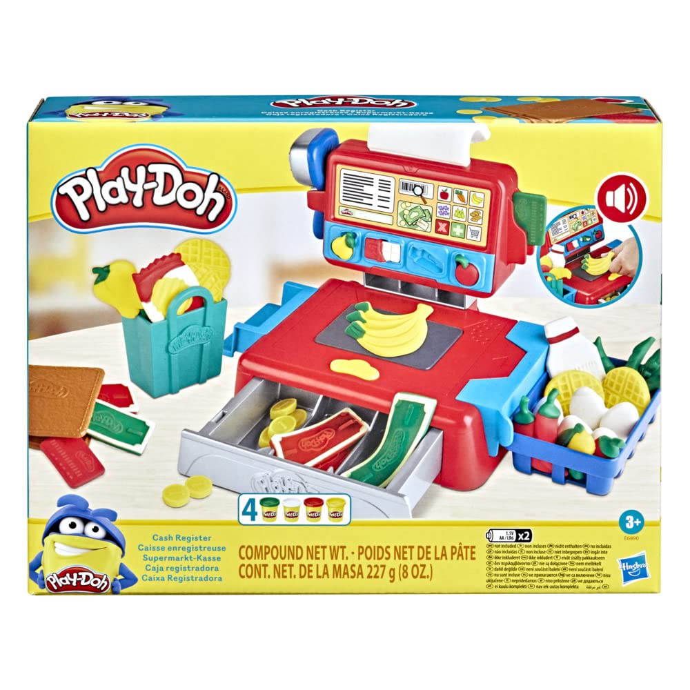 Play-Doh Jouet Caisse Enregistreuse 4 Pots De Pâte à Modeler 3-Années+
Play-Doh Jouet Caisse Enregistreuse 4 Pots Pâte 